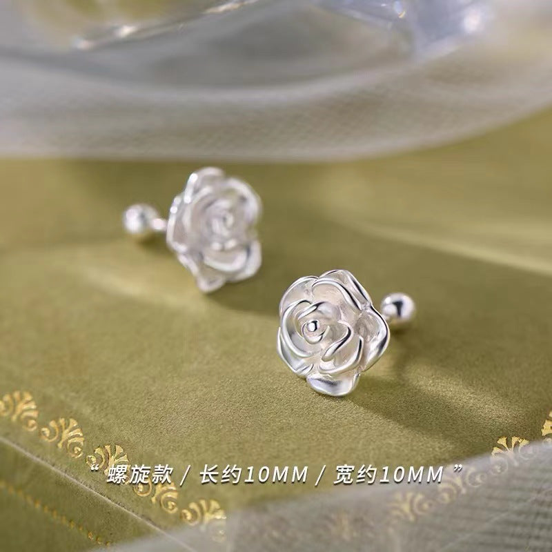 Camellia Premium Stud Earrings