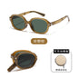 The new small frame is convenient and can carry UV-proof folding sunglasses.