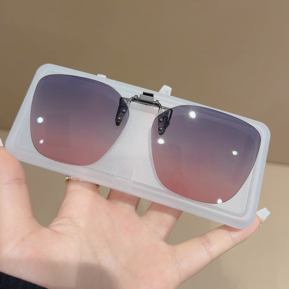 New Flip-up Polarized Sunglasses with Clip-on Design – UV Protection for Travel and Outdoor Use