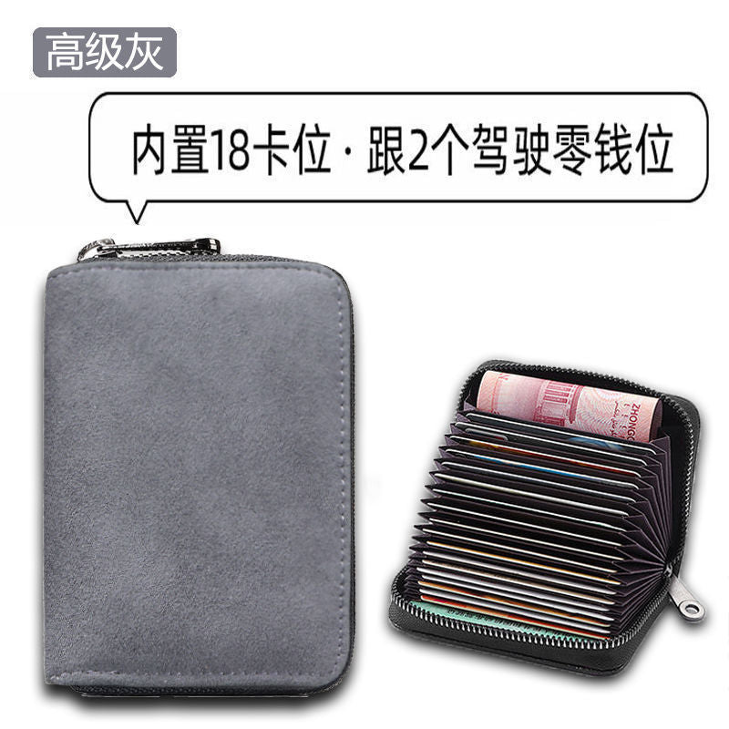 New hair degaussing multi-functional compact card bag