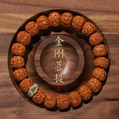 2025 Fortune Turning Vajra Bodhi Seed Bracelet – Wealth and Protection Amulet