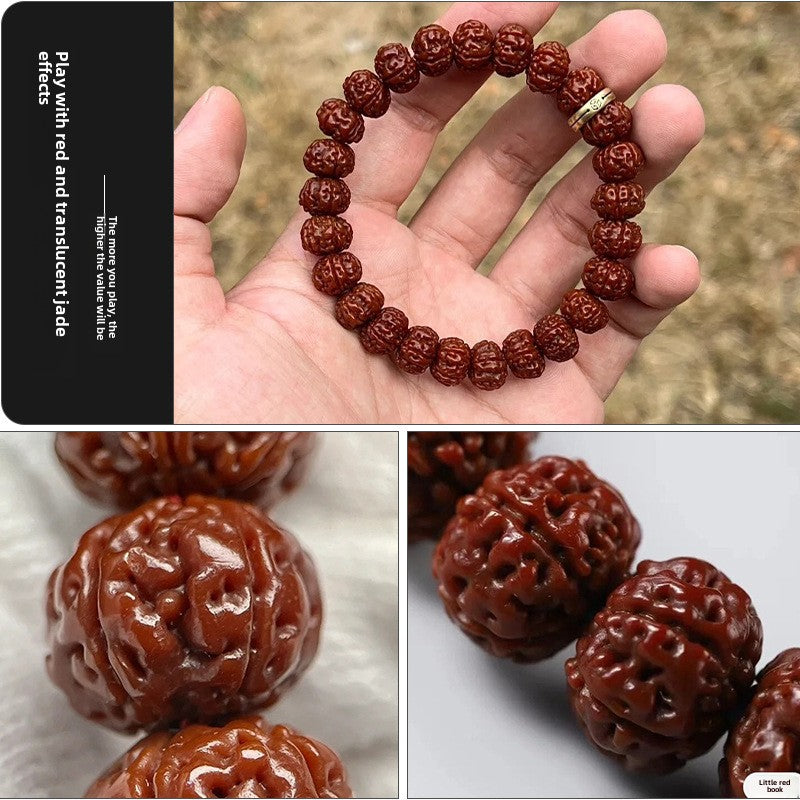 2025 Fortune Turning Vajra Bodhi Seed Bracelet – Wealth and Protection Amulet